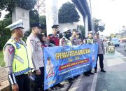 Hari ke 3 Operasi Keselamatan Jaya 2024, Polda Metro Jaya Terus Lakukan Sosialisasi