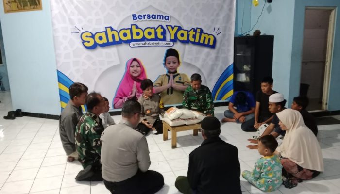 Berkah Ramadhan, Polresta Bogor Kota Polda Jabar Berbagi Beras ke Anak Yatim