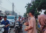 Kolaborasi Kepolisian dan Masyarakat Meriahkan Pembagian Takjil Gratis di Kelurahan Babakan