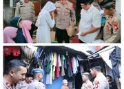 Kapolsek Mampang Berbagi Keberkahan Ramadhan Dengan Berbuka Puasa dan Santuni Yatim Piatu di Lapangan Pasar Jagal
