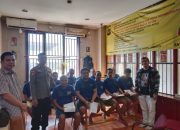 Kebaktian Umat Nasrani di Rutan Satuan Tahti Polres Tangerang Selatan Berlangsung Khidmat