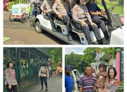Satuan Pam Obvit Polres Metro Jakarta Selatan Prioritaskan Keselamatan Wisatawan Taman Margasatwa Ragunan dan Setu Babakan Jagakarsa
