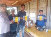 Sosialisasi : Sat Binmas Polres Tangerang Selatan Bagikan Brosur Pendaftaran Penerimaan Anggota Polri