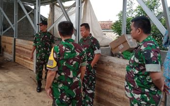 Dansektor 22 Citarum Harum Kolonel Inf Ujang Sudrajad, S.E Monitoring Langsung Rumah Kompos di Wilayah Lembang