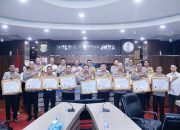 Polres Metro Tangerang Kota Raih Penghargaan Penyelenggara Pelayanan Publik Nilai Tertinggi Perwakilan Banten dari Ombudsman RI