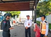 Brimob Polda Jabar Ingatkan Personil Dishub Terminal Guntur Garu Peka dan Responsif