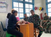 Satgas Marinir Gelar Donor Darah Bantu Stok Darah RSUD Dekai