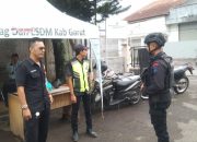 Brimob Polda Jabar Sambangi Kantor Disperindag Garut