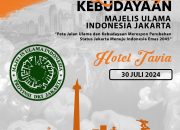 Sambut Indonesia Emas 2045, MUI Jakarta Gelar Lokakarya Kebudayaan