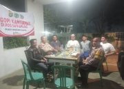 Kapolsek Legok Gelar Kegiatan Ngopi Kamtibmas di Pos Satkamling RT. 005/011 Legok Permai