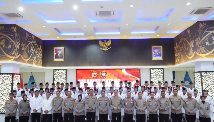 Wakapolda Jabar Menerima Kunjungan dan Audensi Paskibraka dan Tim Pelatih Tingkat Provinsi Jabar