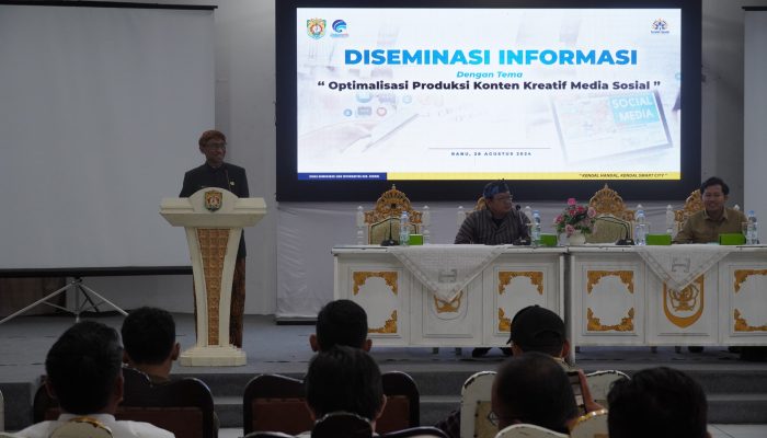 Diskominfo Kendal Menggelar Diseminasi Informasi Optimalisasi Produksi Konten Kreatif Media Sosial