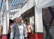 Bupati Nina Agustina Pastikan Perbaikan SDN 2 Sukadana Dilakukan Secepat Mungkin