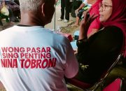 Ratusan Pedagang Pasar Indramayu Targetkan 70 Persen Suara Untuk Nina – Tabroni