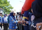 Bupati Nina Agustina Dengarkan Keluhan Pedagang di Pasar Karangampel