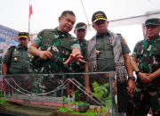 Solusi Irigasi Ratusan Hektar Sawah di Banyumas, Panglima TNI dan Kasad Resmikan Instalasi Pompa Hidram