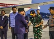 Panglima TNI Sambut Kedatangan Presiden RI Usai Kunjungan Kerja Luar Negeri