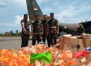 TNI AD Kerahkan Ratusan Personel Bantu Penanganan Erupsi Gunung Lewotobi