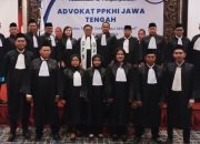 Perkumpulan Pengacara dan Konsultan Hukum Indonesia DPD Jateng, Selenggarakan Pelantikan dan Pengangkatan Advokat