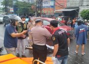 Terjadi Lakalantas Yang Menyebabkan Korban Md, Di Pom Bensin Cimanggis