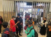 Kehadiran Brimob Jabar Di Stasiun Kota Bandung Pastikan Keamanan Arus Balik Liburan