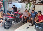 Bhabinkamtibmas Polsek Ciputat Timur Berikan Pesan Kamtibmas Kepada Warga Kelurahan Cipayung