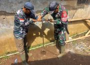 Antisipasi Banjir di Musim Penghujan, Sektor 5 Citarum Harum Sub 4 Pembuatan Lubang Biopori di Titik Genangan Air