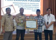 Penghargaan Desa Cantik Tingkat Jawa Tengah Untuk Desa Sidorejo Kecamatan Brangsong
