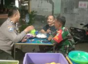 Bhabinkamtibmas dan Babinsa Bersinergi Jaga Keamanan di Kelurahan Serua