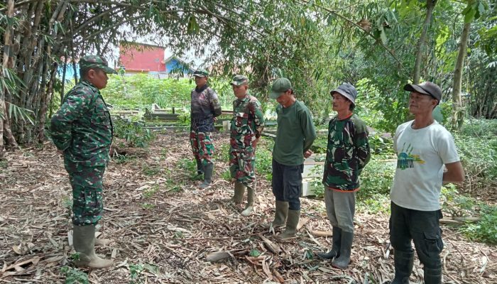 Dansub 3 Peltu Wahyu Berikan Arahan Dalam Rangka Wujudkan Sungai Bersih dan Indah