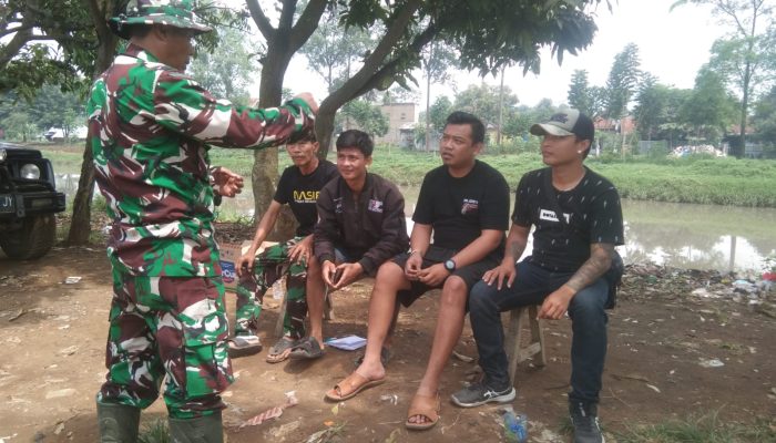 Satgas Citarum Harum Sektor 5 Sub 1 Edukasi Warga Bantaran Tentang Peduli Kebersihan Sungai Dan Lingkungan