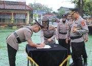 Kapolres Indramayu Pimpin Sertijab Kasat Lantas, AKP Rizky Aulia Pratama Resmi Jabat Kasat Lantas Polres Indramayu
