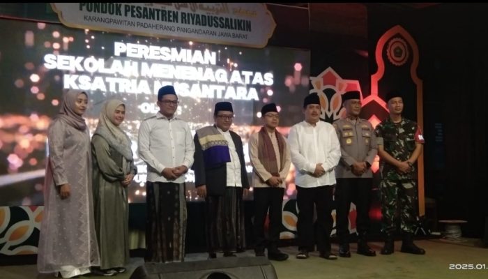 Wamendikdasmen – RI Hadiri Milad Ke-42 Ponpes Riyadussalikin Sekaligus Resmikan SMA Ksatria Nusantara