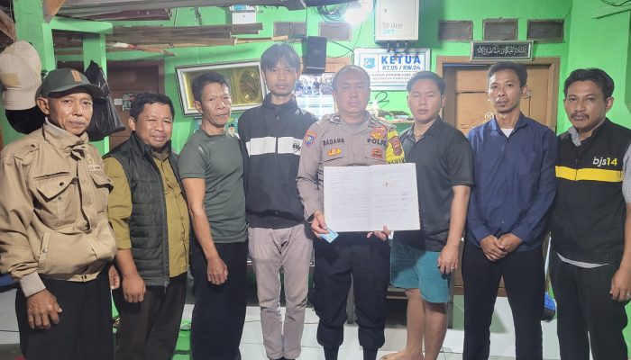 Polsek Pamulang Selesaikan Konflik antara Warga dengan Cara Kekeluargaan