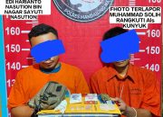 Polres Madina Tangkap 2 Pengedar Narkoba Berstatus Residivis di Kelurahan Sipolu-polu