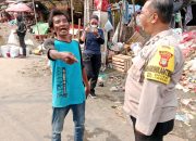 Bhabinkamtibmas kelurahan Ciputat tanggap laporan warga terkait orang mabuk di jalan H.Usman