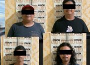 Lagi, Empat Juru Parkir Liar diamankan Polsek Pondok Aren.