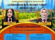 Ketua Umum Ikanot Undip : Pemantapan Nilai Kebangsaan Perkuat Karir dan Relasi Sosial
