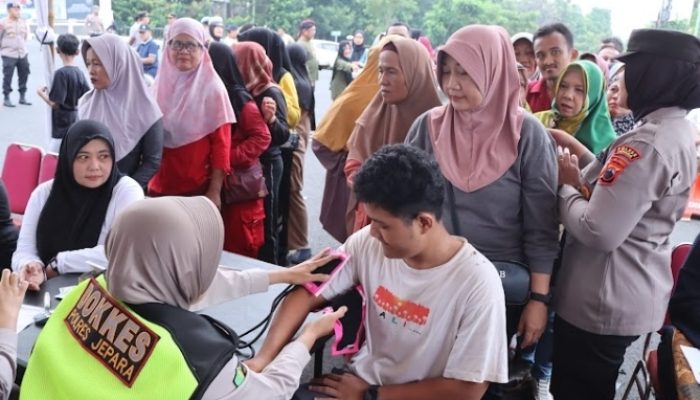 Polres Jepara Gelar Layanan Kepolisian di Car Free Day