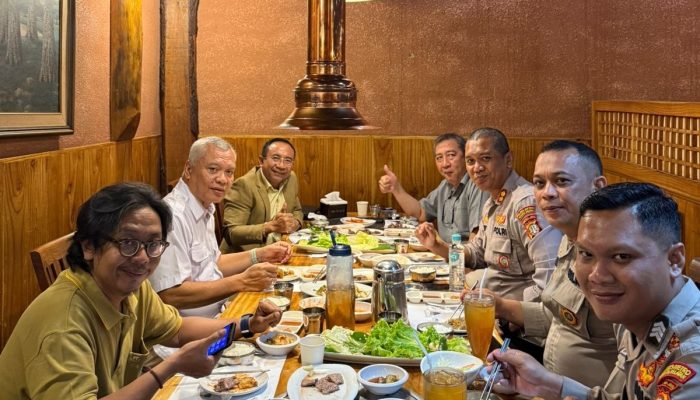 Perkuat Sinergitas, Ketua Umum Pokdarkamtibmas Bhayangkara Bersilahturrahim Dengan Kasat Binmas Polres Metro Jakarta Selatan