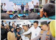 Polri dan Bulog Kick-Off Gerakan Pangan Murah Serentak di Seluruh Indonesia