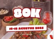 Menyambut HUT RI Ke-80, Kungfu Live Seafood Market Mega Bekasi Tawarkan Promo Menarik
