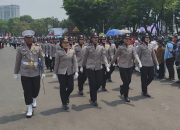 Polwan Polda Metro Jaya Jadi Wajah Kebanggaan di Upacara HUT ke-80 RI