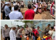 Kapolres Metro Jakarta Selatan Berbagi Kasih Ratusan Nasi Box di Pemukiman Slum Area Cipete Utara
