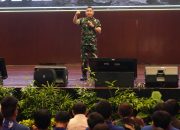 Danrem 052/Wkr Berikan Pelatihan Kepemimpinan Dasar kepada 1.000 Mahasiswa Baru UPH