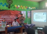 Bhabinkamtibmas Pagedangan Jadi Narasumber Seminar Kenakalan Remaja dan Narkotika