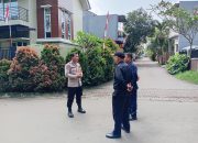 Bhabinkamtibmas Ciater Sambangi Sekuriti BSD Kencana Loka