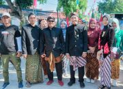 Masyarakat Desa Bangunsari Mengikuti Kirab Budaya Untuk Menyemarakkan Hari Kemerdekaan RI