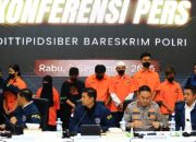 Dittipidsiber Bareskrim Polri Tangkap Tujuh Pelaku dan Blokir 592 Akun Provokatif Diduga Sebarkan Ajakan Kebencian