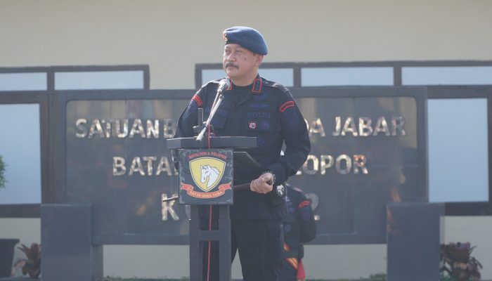 Pimpinan Apel Pagi, Dansat Brimob Polda Jabar : Jaga Soliditas dan Doa Jadi Kekuatan Utama Dalam Tugas
